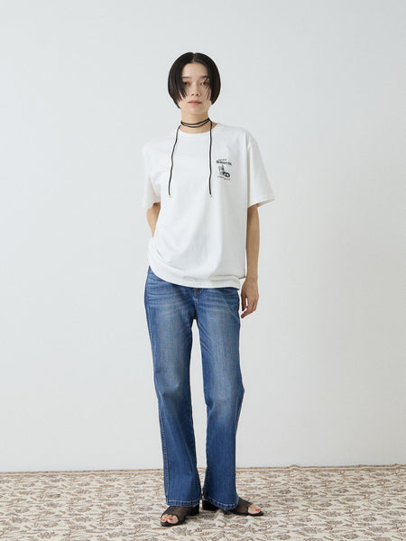 【Power To People】Ordinary day プリント Tシャツ