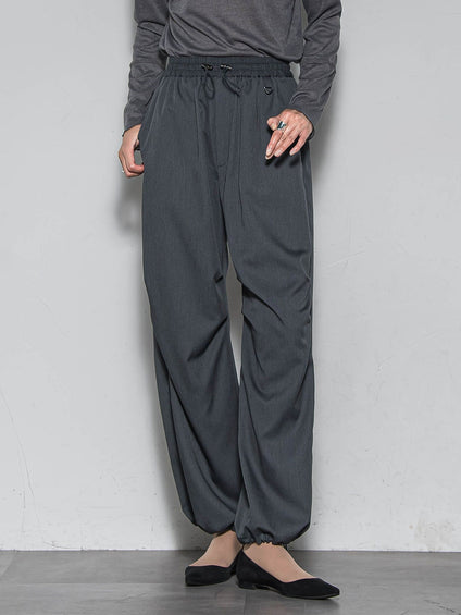 サイドラインパラシュートパンツ≪洗濯機で洗える≫