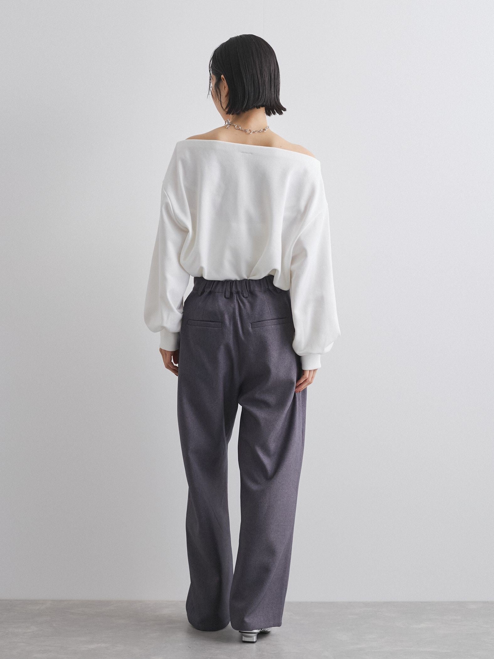 ツイルチノカーブパンツ≪洗濯機で洗える≫