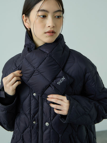 TAION　ベーシックダウンスカーフ≪手洗い可能≫