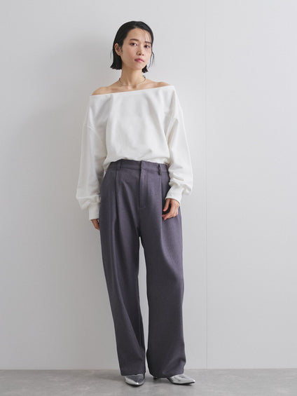 ツイルチノカーブパンツ≪洗濯機で洗える≫