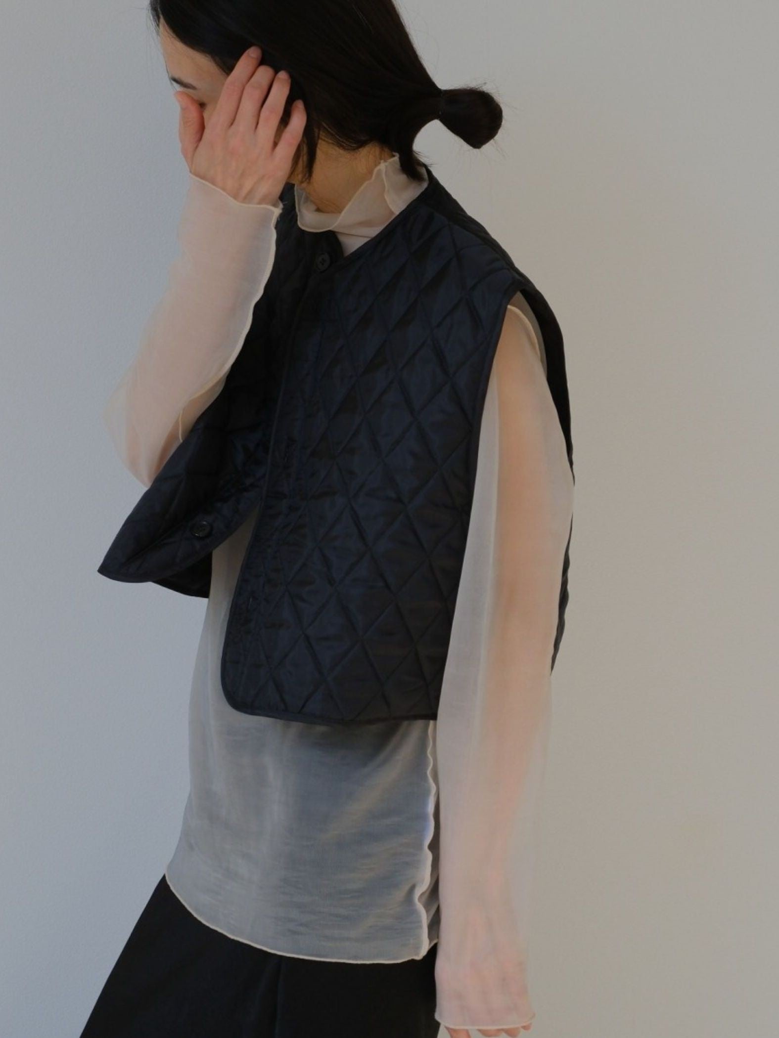 Quilting short vest