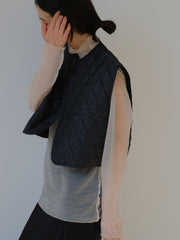 Quilting short vest