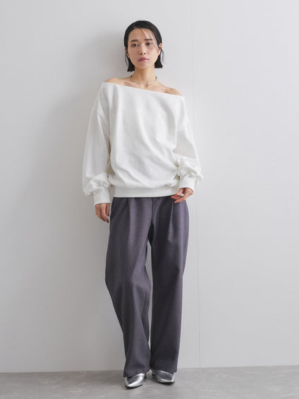 ツイルチノカーブパンツ≪洗濯機で洗える≫