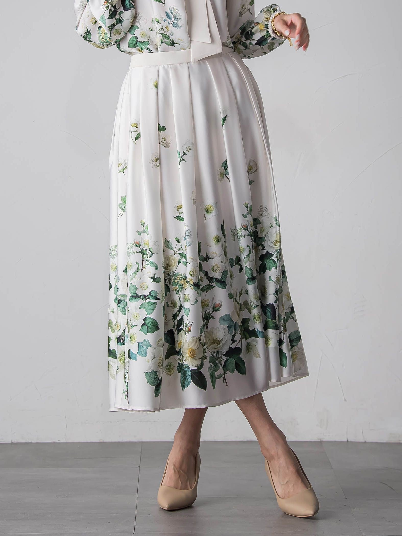 クリスマスローズスカート