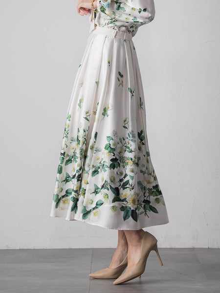 クリスマスローズスカート