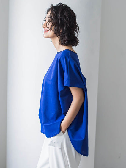 【WEB限定】ゆったりシルエットカットソー≪洗濯機で洗える≫