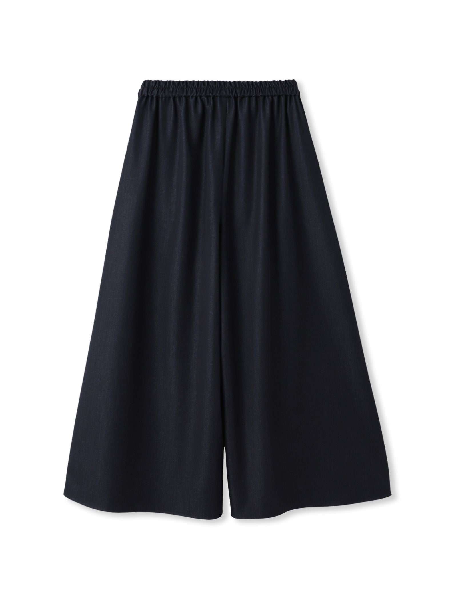 シャンブレーイージーキュロットパンツ≪手洗い可能≫