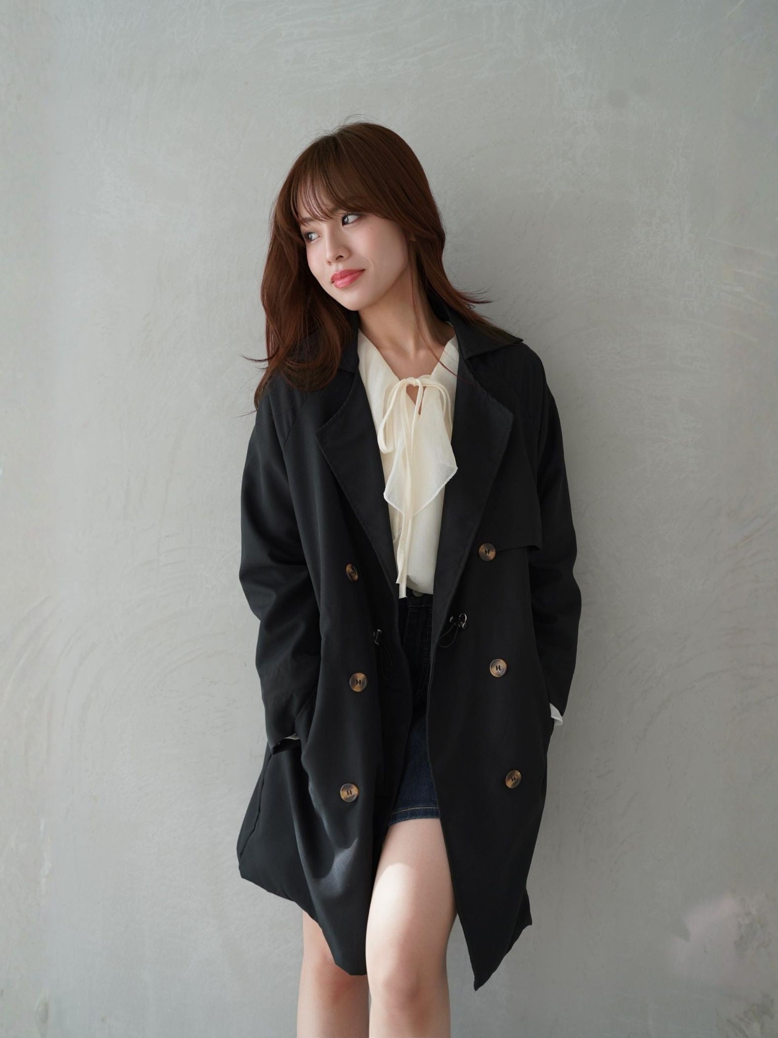 Middle Trench Coat