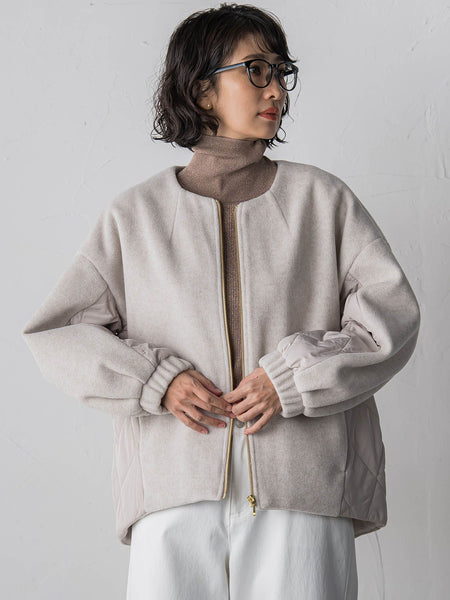 ラメリブタートルニット