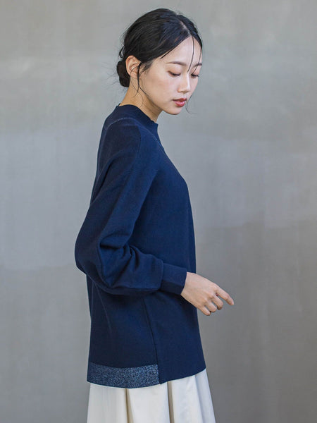 ウォッシャブルバナナスリーブニット≪手洗い可能≫