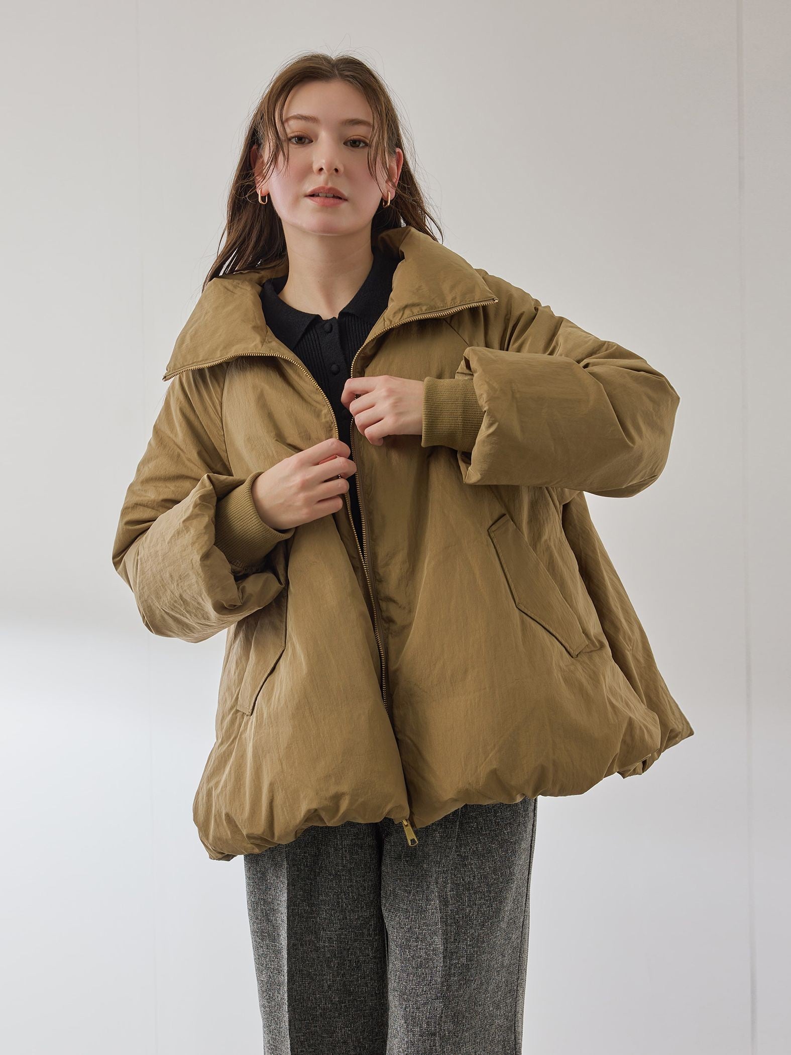 ルフレタンブラーコクーンダウンジャケット