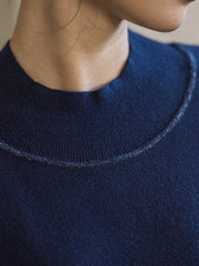 ウォッシャブルバナナスリーブニット≪手洗い可能≫