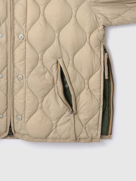 TAION　ダブルジップダウンジャケット≪手洗い可能≫