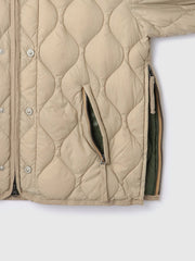 TAION　ダブルジップダウンジャケット≪手洗い可能≫