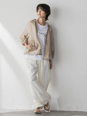 箔プリントロゴTシャツ≪手洗い可能≫