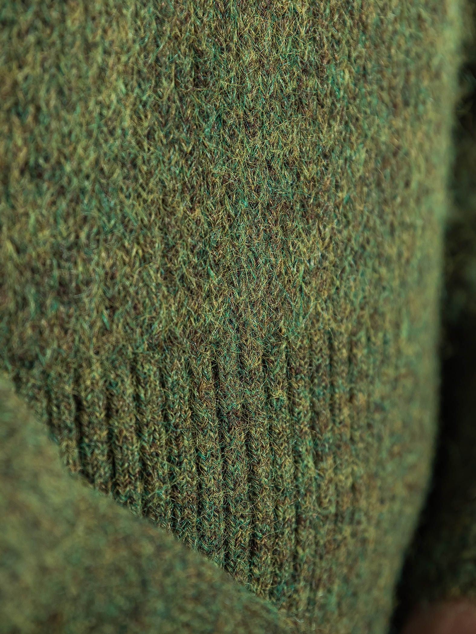 フラッフィークルーネックニット≪手洗い可能≫