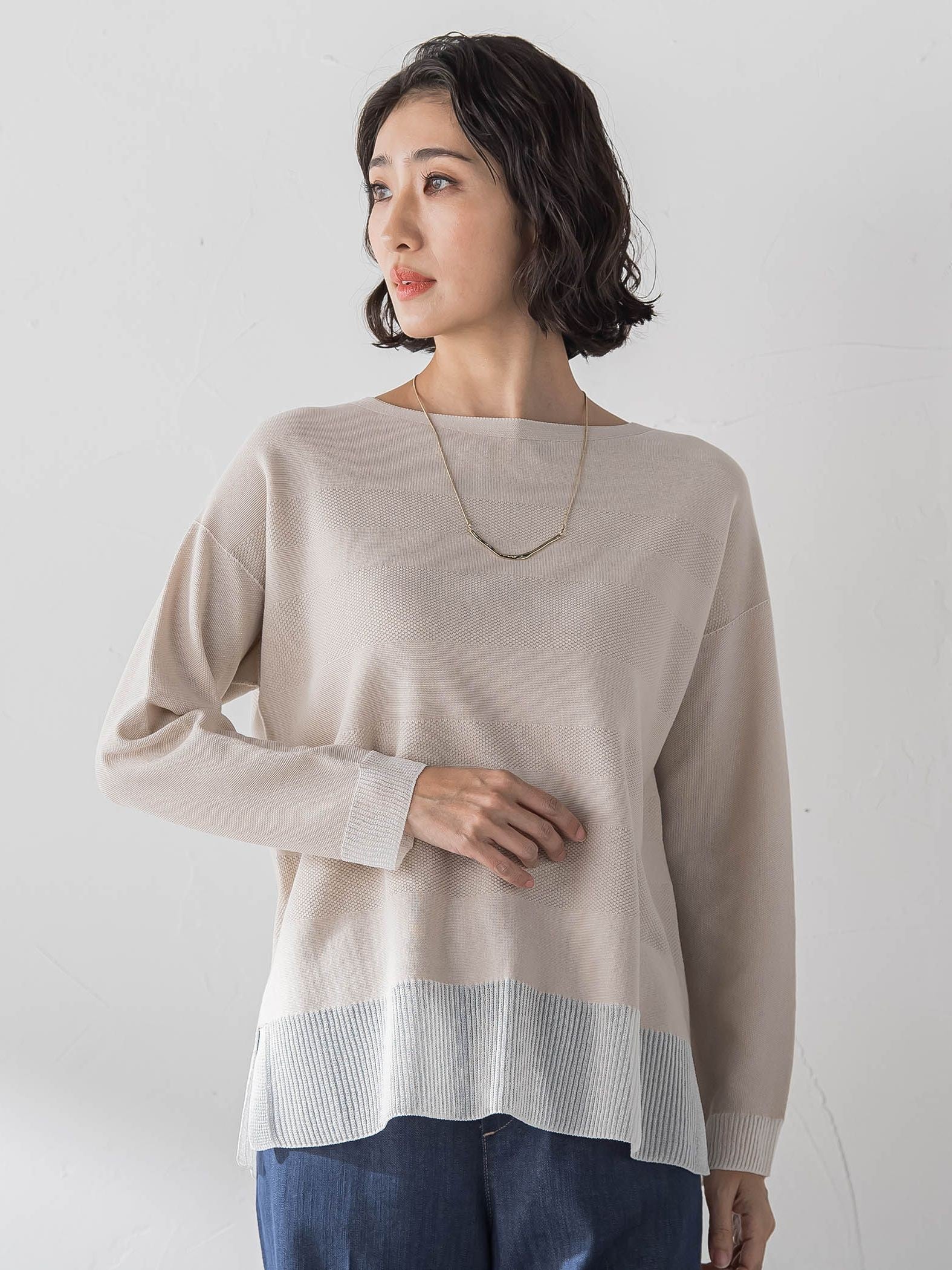 レクサスガーターニット