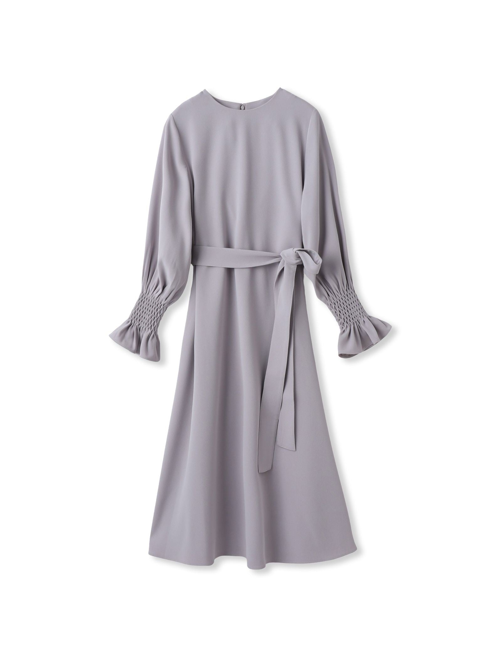 スモッキングスリーブワンピース