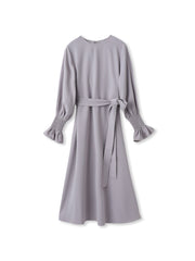 スモッキングスリーブワンピース