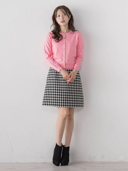 45TH限定≪QCロゴ入り≫マルチ釦ツインニット