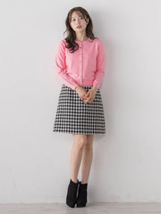 45TH限定≪QCロゴ入り≫マルチ釦ツインニット