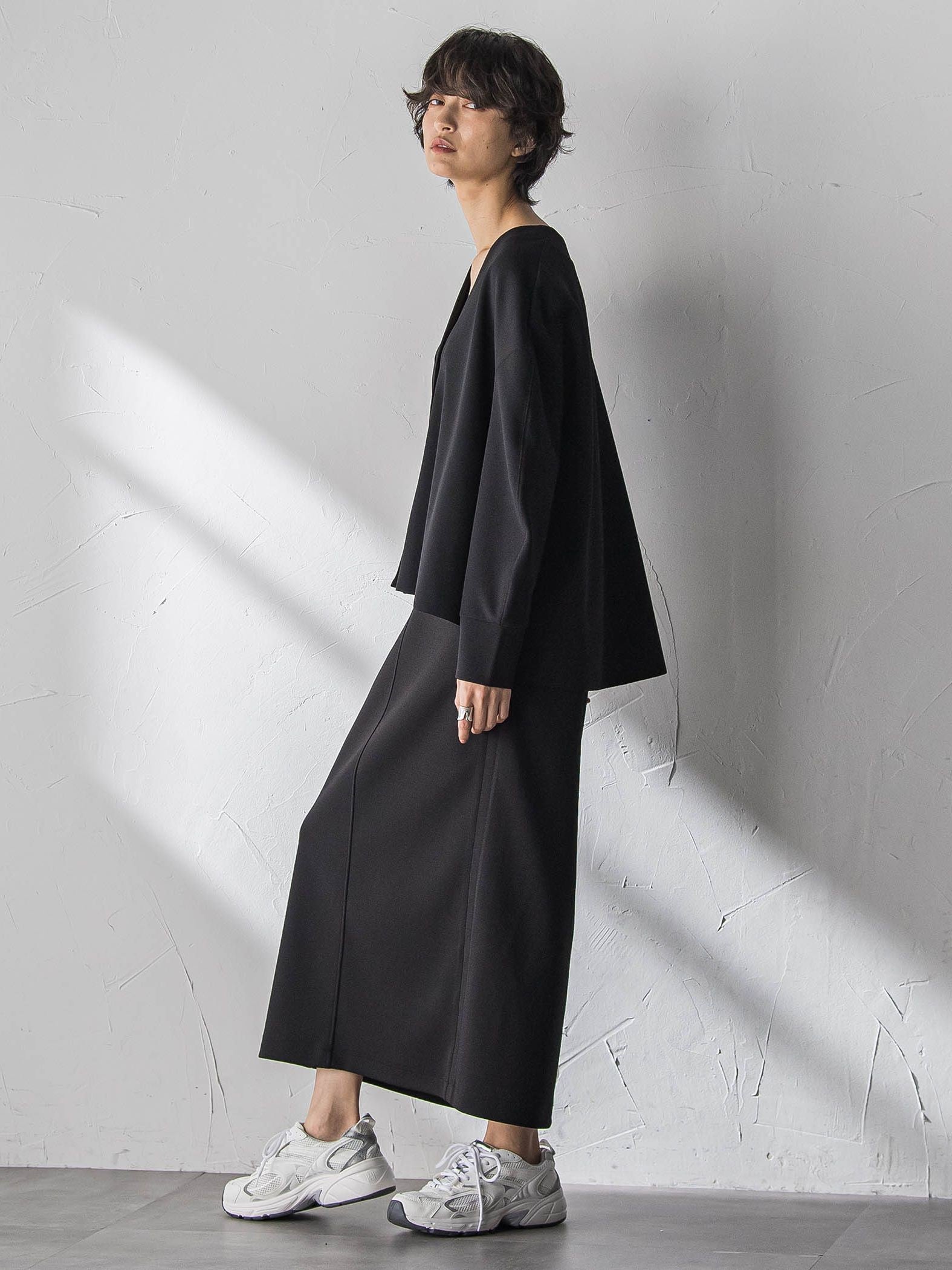 【えらべるSETUP】叶えるカットカーディガン≪手洗い可能≫