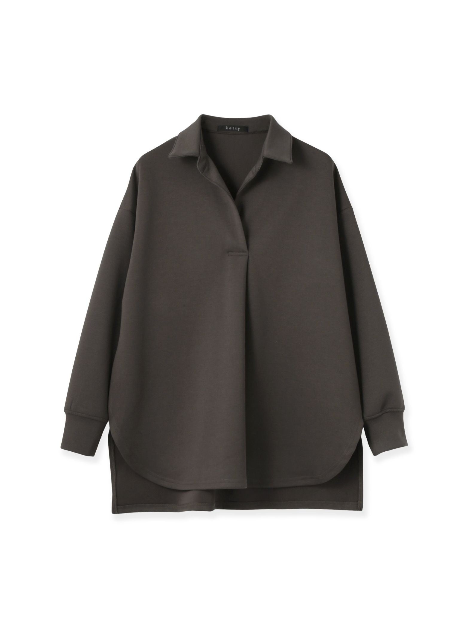 【SET】ダンボールニットスキッパートップ×スカート2ピース