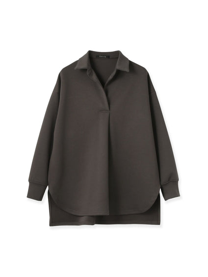 【SET】ダンボールニットスキッパートップ×スカート2ピース