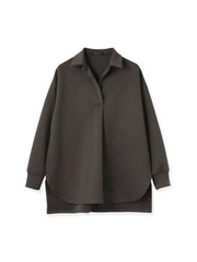 【SET】ダンボールニットスキッパートップ×スカート2ピース