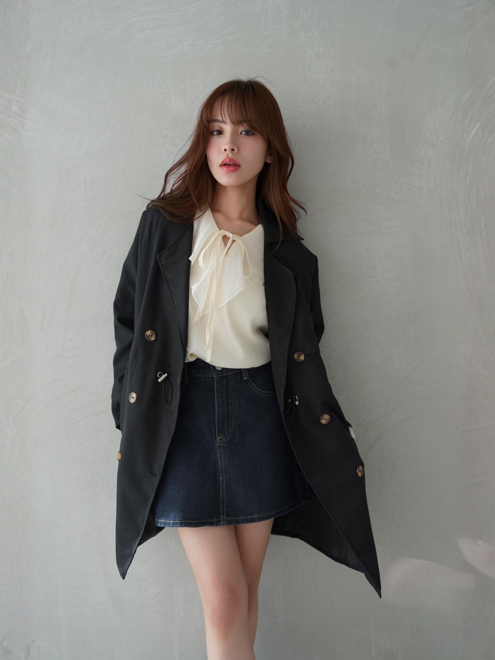 Middle Trench Coat