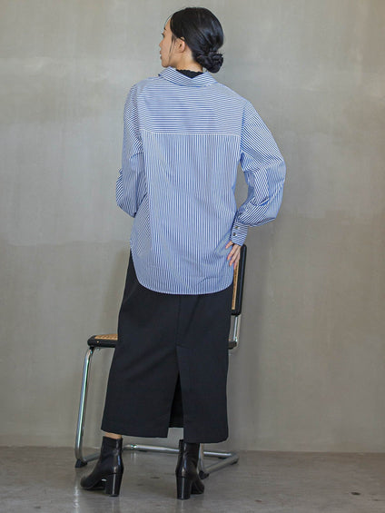 裏起毛タイトスカート≪手洗い可能≫