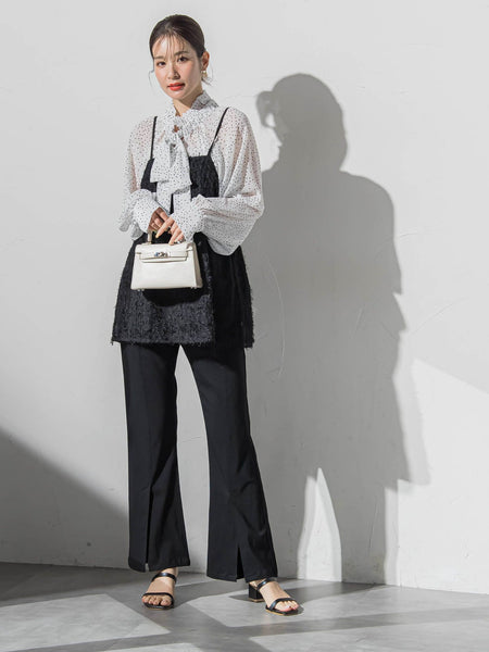 美品】 soduk / スドーク | center slit denim センタースリット フレアデニムパンツ | S | インディゴ | – KLD
