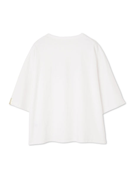 箔プリントロゴTシャツ≪手洗い可能≫