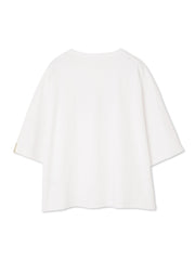 箔プリントロゴTシャツ≪手洗い可能≫