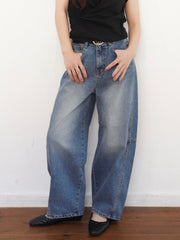 Barrel Curve Denim≪洗濯機で洗える≫