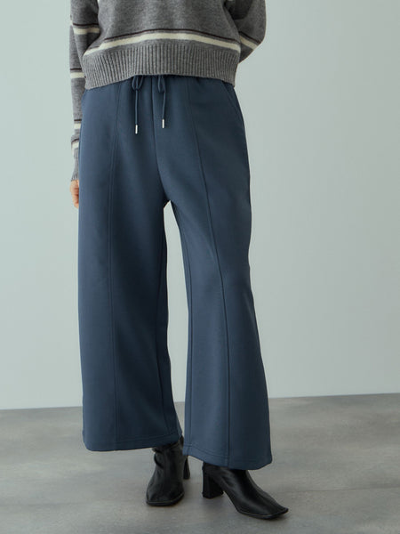 軽量ボンディングイージーワイドパンツ≪洗濯機で洗える