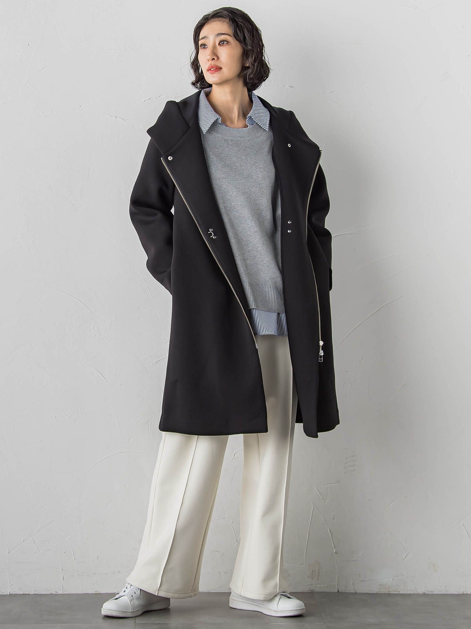 【WEB限定】”3コーデが叶う2点セット”ニット×シャツ