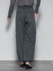 サイドラインパラシュートパンツ≪洗濯機で洗える≫