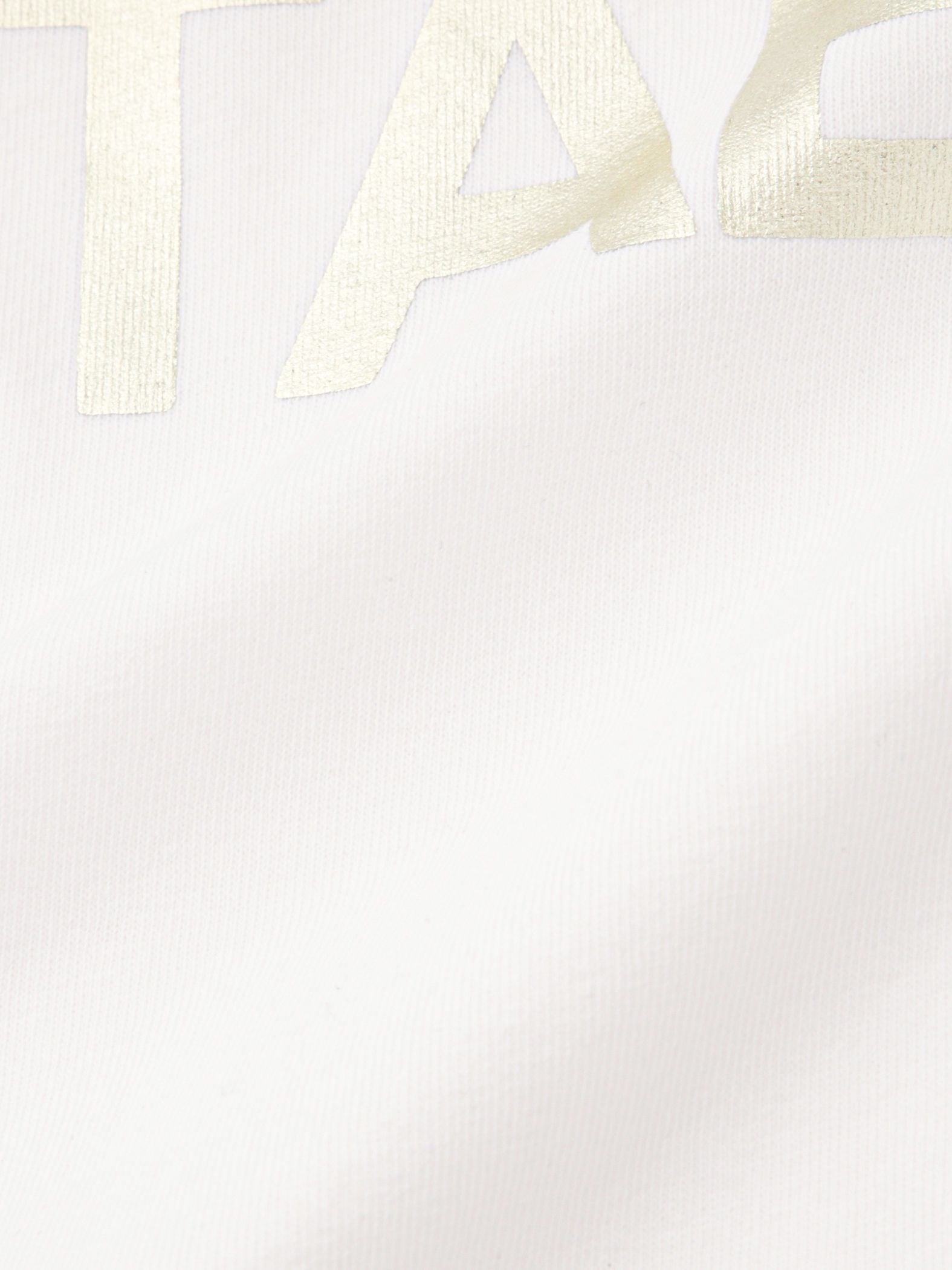 箔プリントロゴTシャツ≪手洗い可能≫