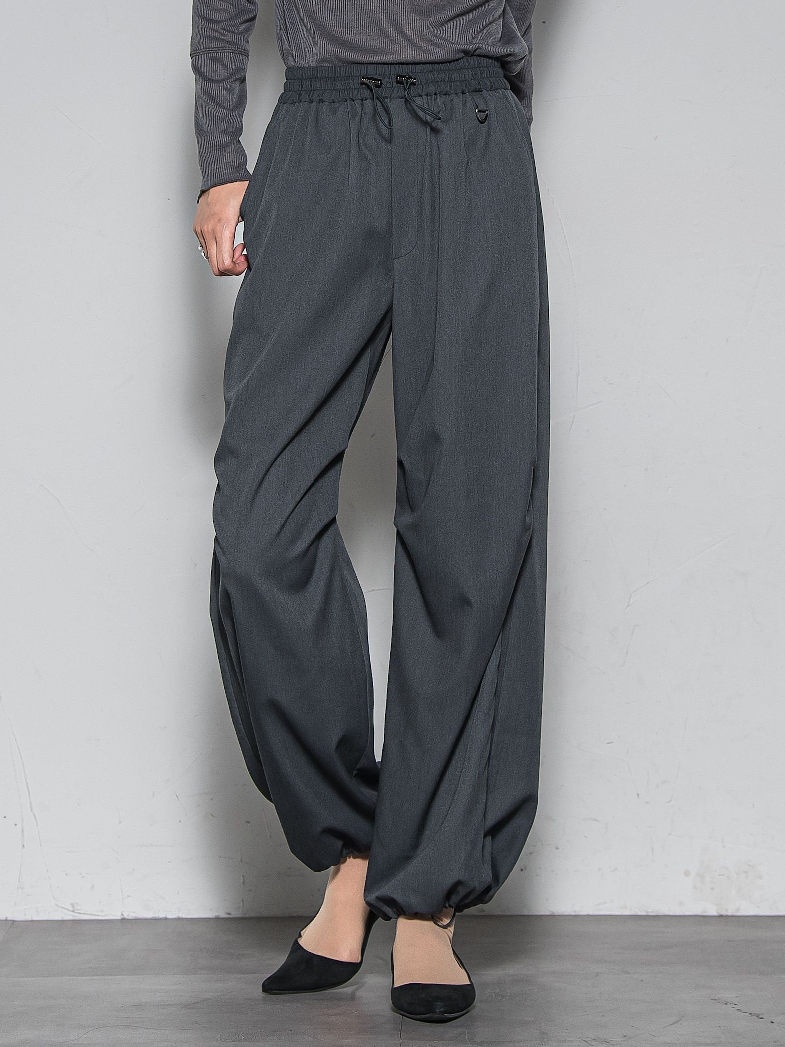 サイドラインパラシュートパンツ≪洗濯機で洗える≫