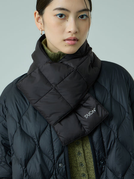 TAION　ベーシックダウンスカーフ≪手洗い可能≫