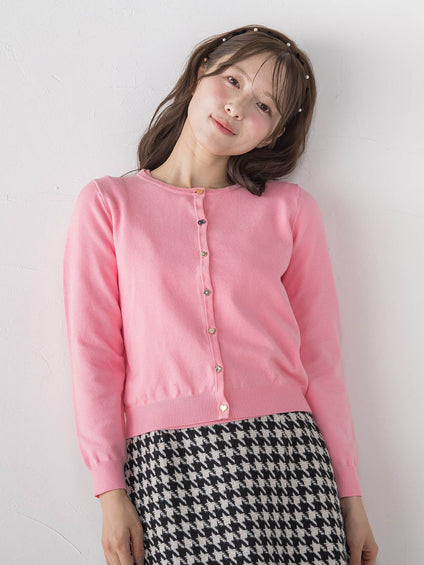 45TH限定≪QCロゴ入り≫マルチ釦ツインニット