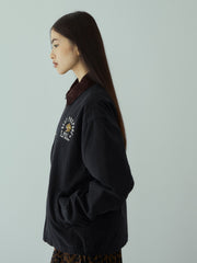 TIGER刺繍ダックジャケット≪手洗い可能≫