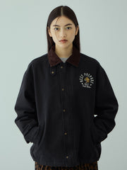 TIGER刺繍ダックジャケット≪手洗い可能≫