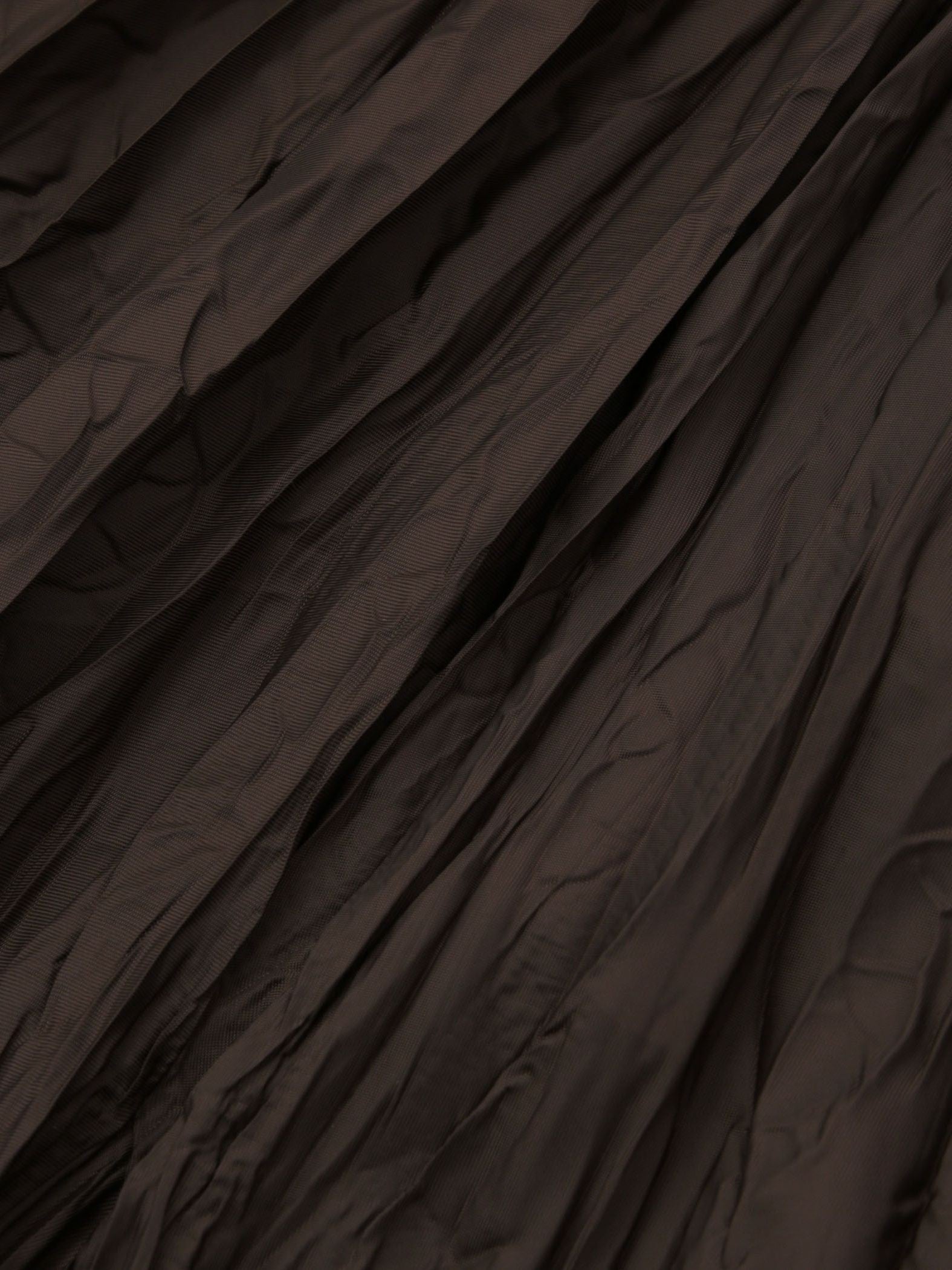 ワッシャーマットサテンプリーツスカート≪手洗い可能≫