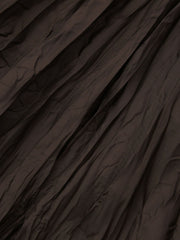 ワッシャーマットサテンプリーツスカート≪手洗い可能≫