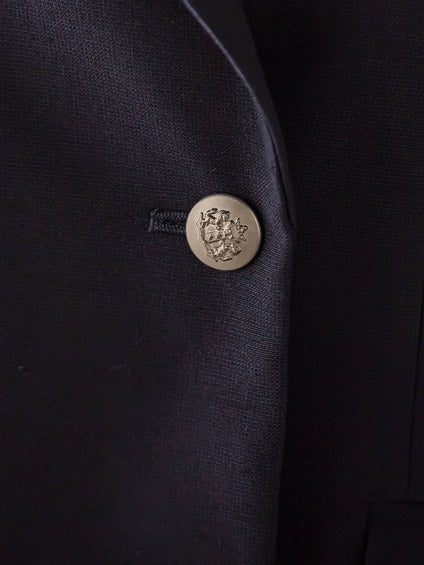 【受注会限定】リネンブレンド テーラードダブルブレストジャケット