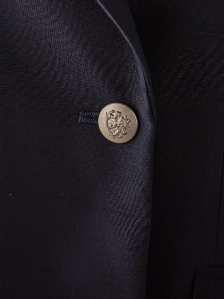 【受注会限定】リネンブレンド テーラードダブルブレストジャケット