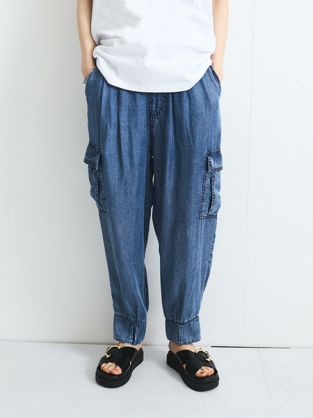 バイオシルクパウダージョガーパンツ≪洗濯機で洗える≫